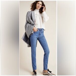 Anthropologie Pilcro High-Rise Denim Leggings